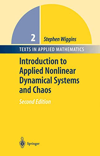 Introduction to applied nonlinear dynamical systems and chaos Cover