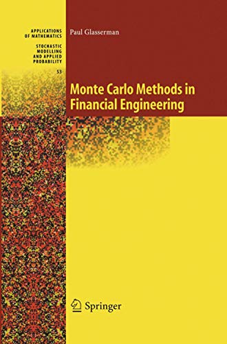 Monte Carlo methods in financial engineering Cover