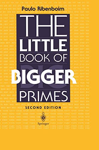 The little book of bigger primes Cover