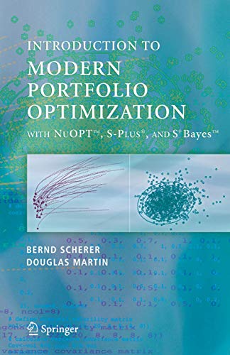 Introduction to modern portfolio optimization with NuOPT and S-PLUS Cover