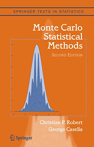 Monte Carlo statistical methods Cover