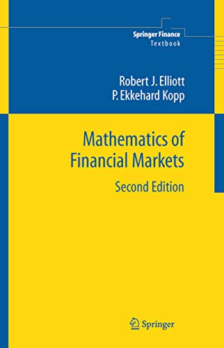 Mathematics of Financial Markets (Springer Finance) Cover