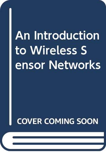 An Introduction to Wireless Sensor Networks Cover