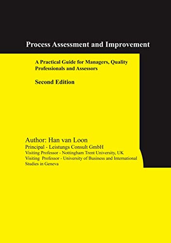 Process Assessment and Improvement Cover