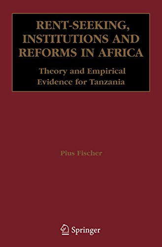 Rent-seeking, institutions and reforms in Africa Cover