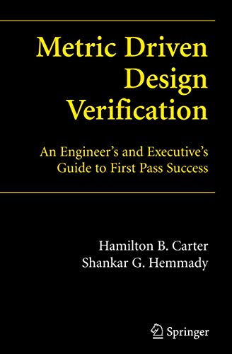 Metric Driven Design Verification Cover