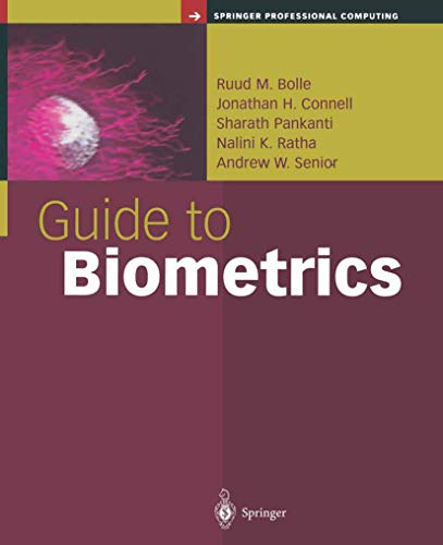 Guide to Biometrics (Springer Professional Computing) Cover