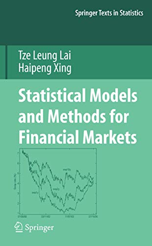 Statistical models and methods for financial markets Cover