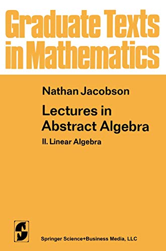 Lectures in abstract algebra. Cover