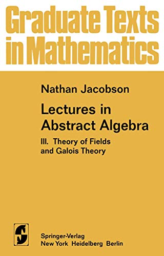 Lectures in Abstract Algebra III Cover