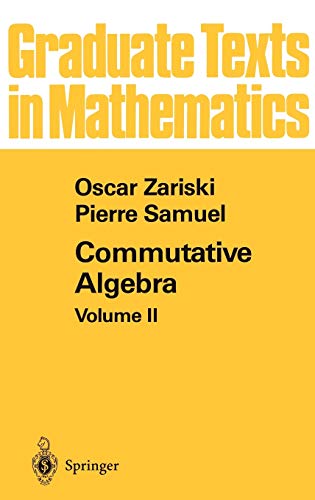 Commutative Algebra, Vol 2 Cover