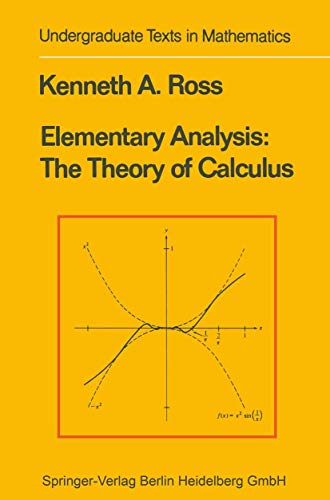 Elementary analysis Cover