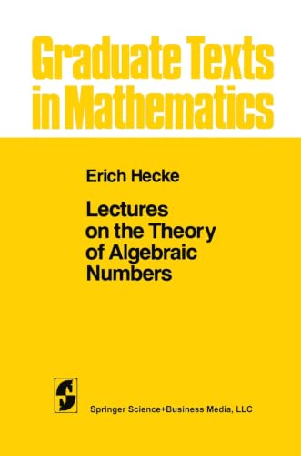 Lectures on the theory of algebraic numbers Cover
