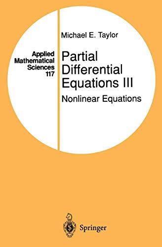 Partial differential equations Cover