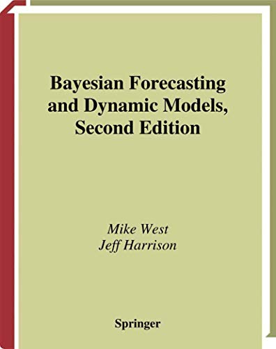Bayesian forecasting and dynamic models Cover