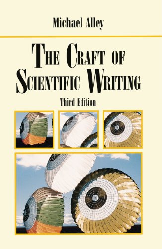 The craft of scientific writing Cover