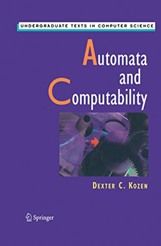Automata and computability Cover
