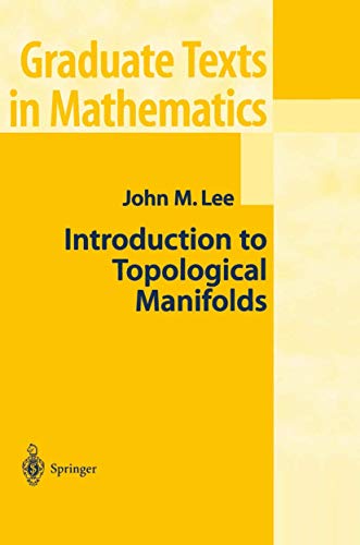 Introduction to Topological Manifolds (Graduate Texts in Mathematics) Cover