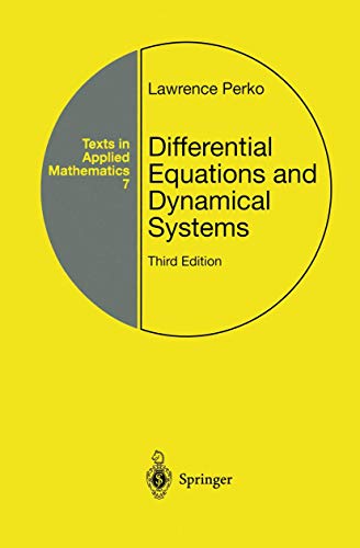 Differential Equations and Dynamical Systems Cover