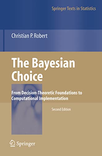The Bayesian choice Cover