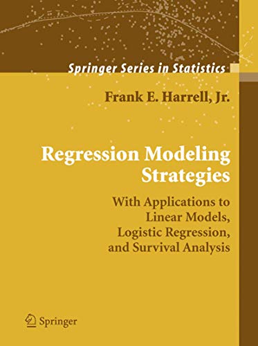 Regression modeling strategies Cover