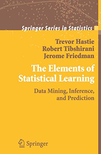 The elements of statistical learning Cover