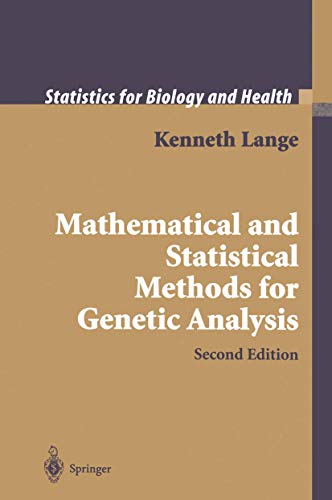 Mathematical and statistical methods for genetic analysis Cover