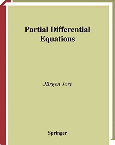 Partial differential equations Cover