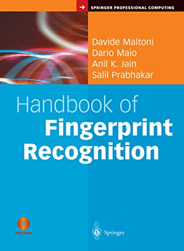 Handbook of fingerprint recognition Cover