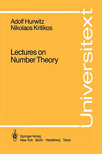 Lectures on numbertheory Cover