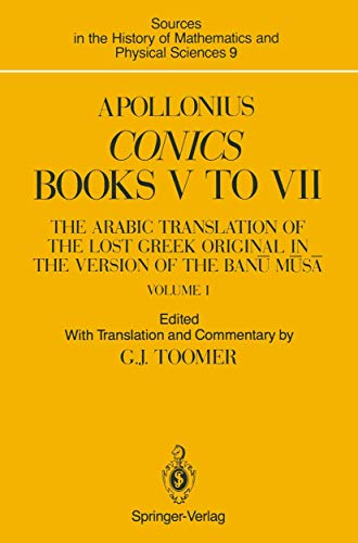 Conics, books V to VII Cover