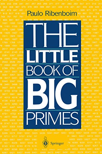 The little book of big primes Cover