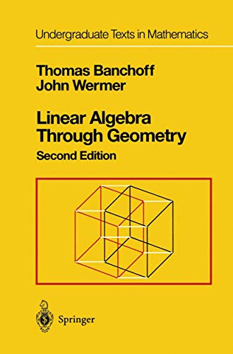 Linear algebra through geometry Cover