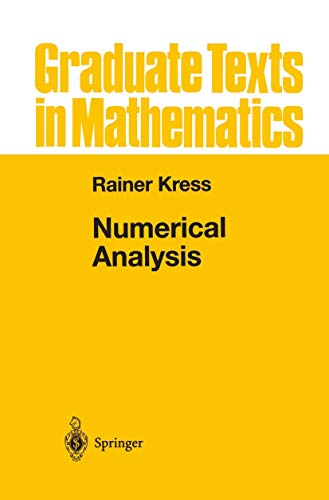 Numerical analysis Cover