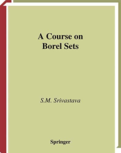A course on Borel sets Cover