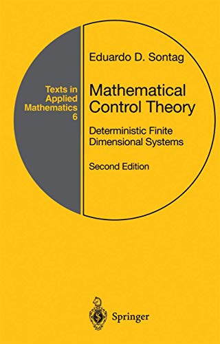 Mathematical control theory Cover