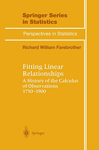 Fitting linear relationships Cover