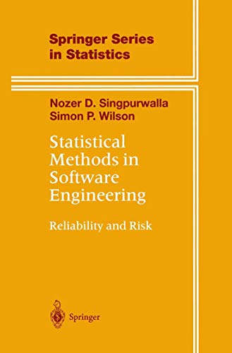 Statistical Methods in Software Engineering Cover