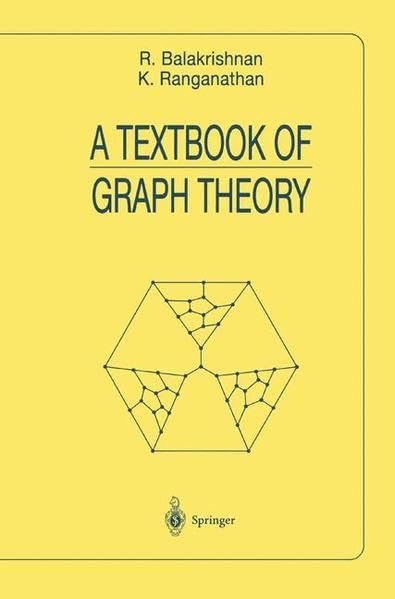 A textbook of graph theory Cover