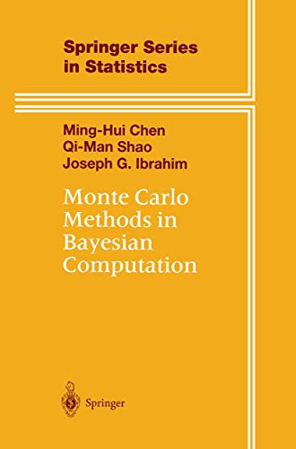 Monte Carlo Methods in Bayesian Computation (Springer Series in Statistics) Cover