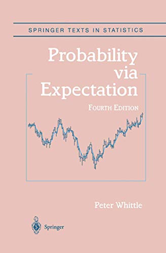 Probability via expectation Cover