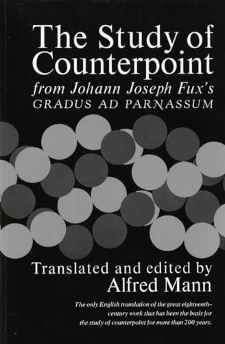 The study of counterpoint Cover