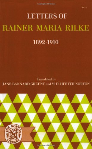 Letters of Rainer Maria Rilke 1892-1910 Cover