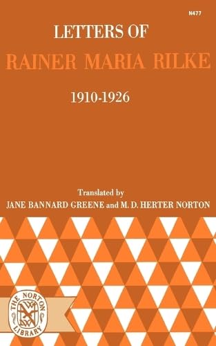 Letters of Rainer Maria Rilke 1910-1926 Cover