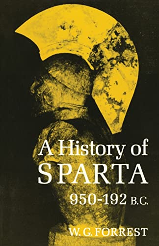 A history of Sparta, 950-192 B.C. Cover