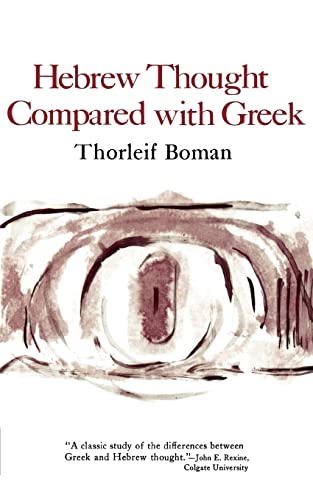 Hebrew Thought Compared With Greek Cover