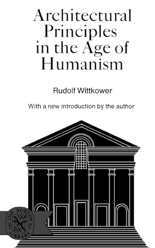 Architectural principles in the age of humanism Cover