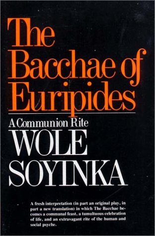 The Bacchae of Euripides Cover