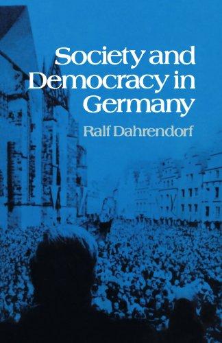 Society and democracy in Germany Cover