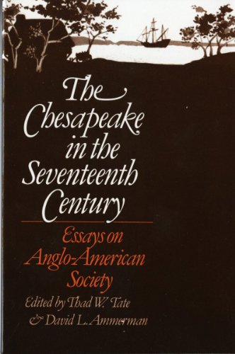 The Chesapeake in the seventeenth century Cover